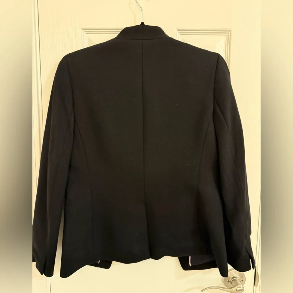 Jcrew Black Collarless Blazer - Picture 7 of 9